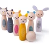 Hot AAA Certified Animal Skittles Wooden Puzzles And Activity Toys | Wooden Animal Toys
