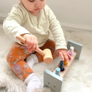Clearance 100% AAA Certified Hammer Bench Wooden Puzzles And Activity Toys | Traditional Wooden Toys