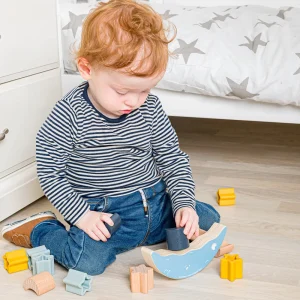 Outlet AAA Certified Moon Balance Stacker Wooden Puzzles And Activity Toys | Traditional Wooden Toys