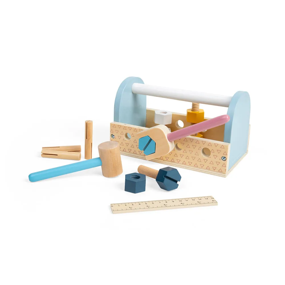 aaa_certified_my_first_to_0.webp Hot AAA Certified My First Tool Box Wooden Puzzles And Activity Toys | Toy Tool Sets