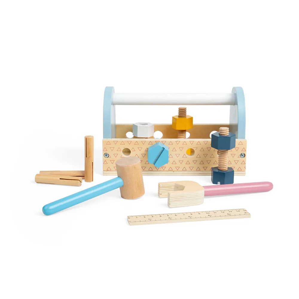 aaa_certified_my_first_to_1.webp Hot AAA Certified My First Tool Box Wooden Puzzles And Activity Toys | Toy Tool Sets