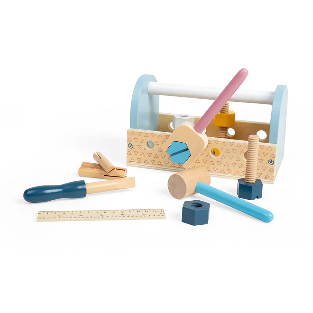 aaa_certified_my_first_to_3.webp Hot AAA Certified My First Tool Box Wooden Puzzles And Activity Toys | Toy Tool Sets