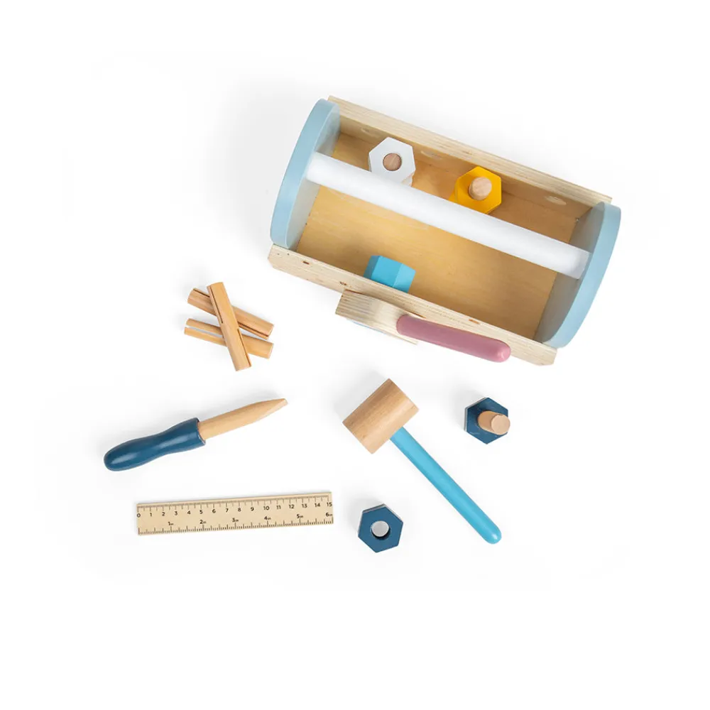 aaa_certified_my_first_to_4.webp Hot AAA Certified My First Tool Box Wooden Puzzles And Activity Toys | Toy Tool Sets
