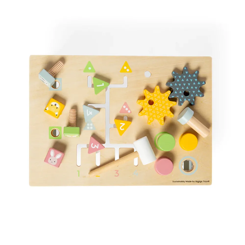 aaa_certified_sustainable_4.webp Hot AAA certified sustainable wood Tabletop Activity Bench Kids Montessori Toys | Kid’s Furniture