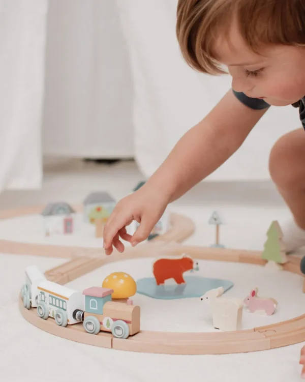 Outlet AAA Certified Train Set (Woodland Animal) Toys For 4 Year Olds