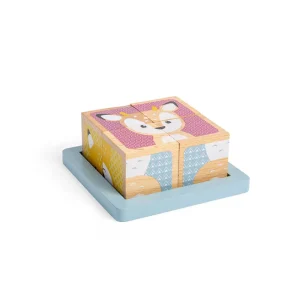 Online 100% AAA Certified Woodland Cube Puzzle Wooden Puzzles And Activity Toys | Children's Wooden Puzzles