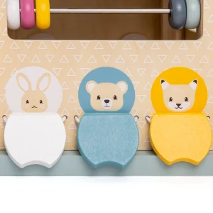 Fashion Activity Cube -100% responsibly sourced wood Wooden Puzzles And Activity Toys | Traditional Wooden Toys