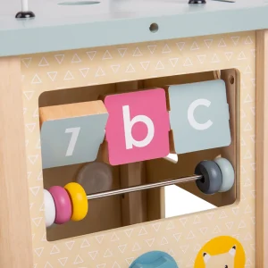 Fashion Activity Cube -100% responsibly sourced wood Wooden Puzzles And Activity Toys | Traditional Wooden Toys