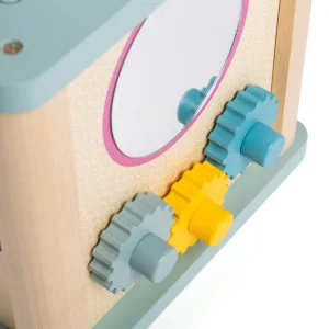 Fashion Activity Cube -100% responsibly sourced wood Wooden Puzzles And Activity Toys | Traditional Wooden Toys