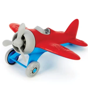 Outlet Airplane (Red Wings) Wooden Toy Cars For Children