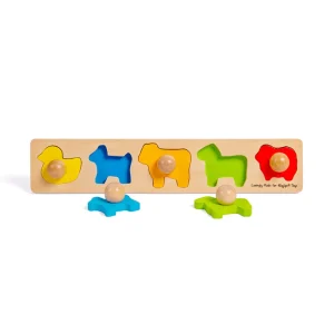 Outlet Animal Matching Board Wooden Puzzles And Activity Toys | Montessori Toys