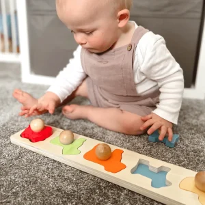 Outlet Animal Matching Board Wooden Puzzles And Activity Toys | Montessori Toys
