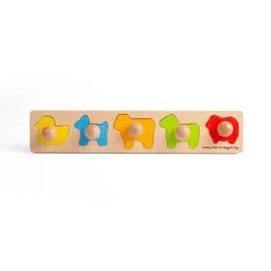 Outlet Animal Matching Board Wooden Puzzles And Activity Toys | Montessori Toys
