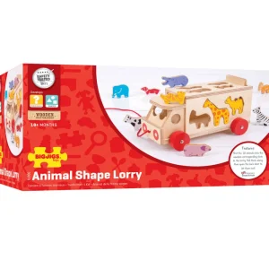 New Animal Shape Lorry Wooden Animal Toys | Wooden Push And Pull Along Toys