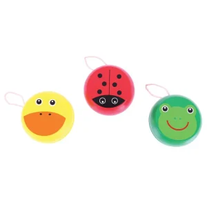 New Animal Yo-Yo’s (Pack of 3) Traditional Wooden Games