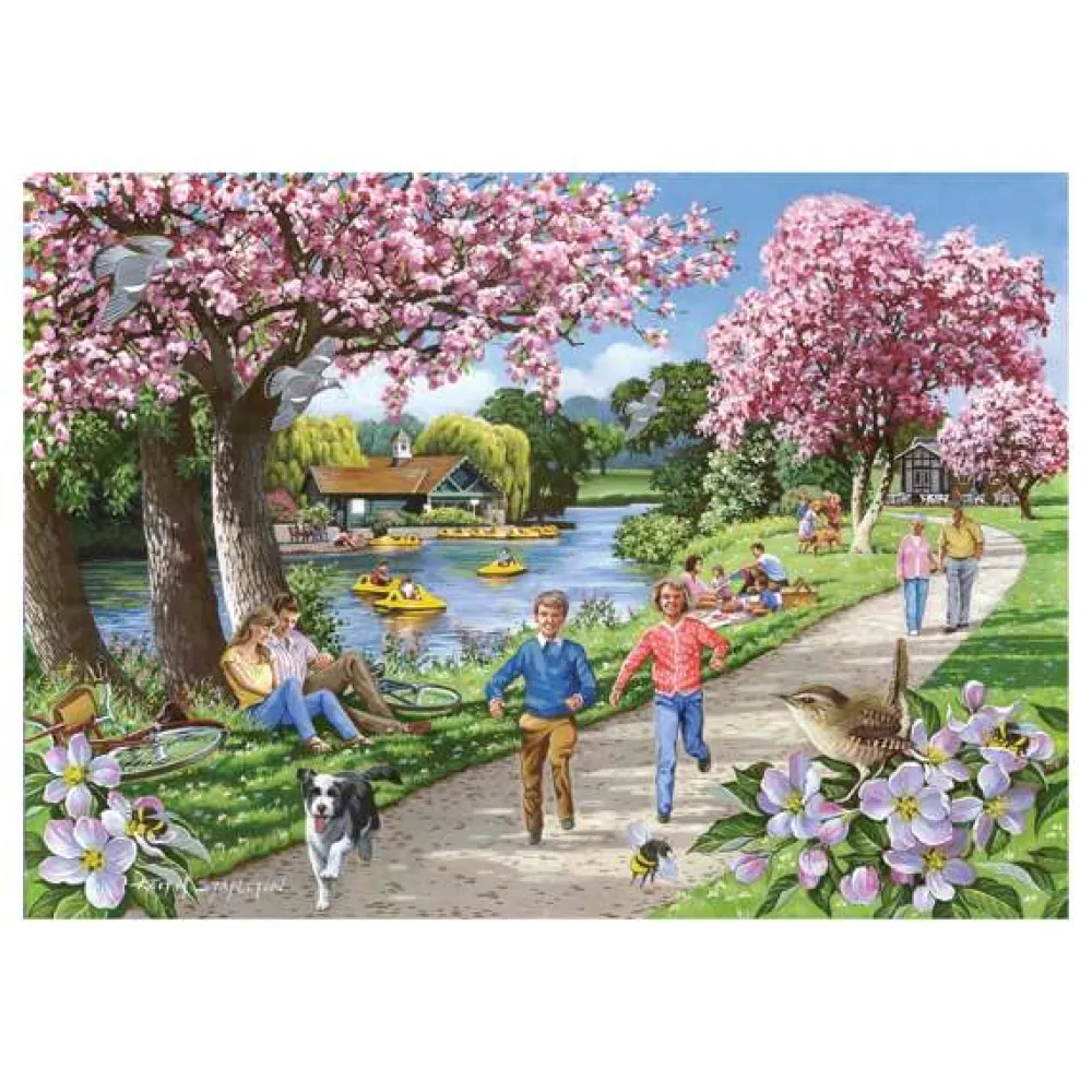 apple_blossom_time__piece_0.webp Outlet Apple Blossom Time 1000 Piece Puzzle Children's Wooden Puzzles
