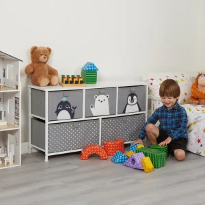 Online Arctic 5 Drawer Kids Storage Chest Kids Kid’s Furniture