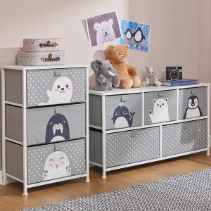 Discount Arctic 3 Drawer Storage Chest Kids Kid’s Furniture