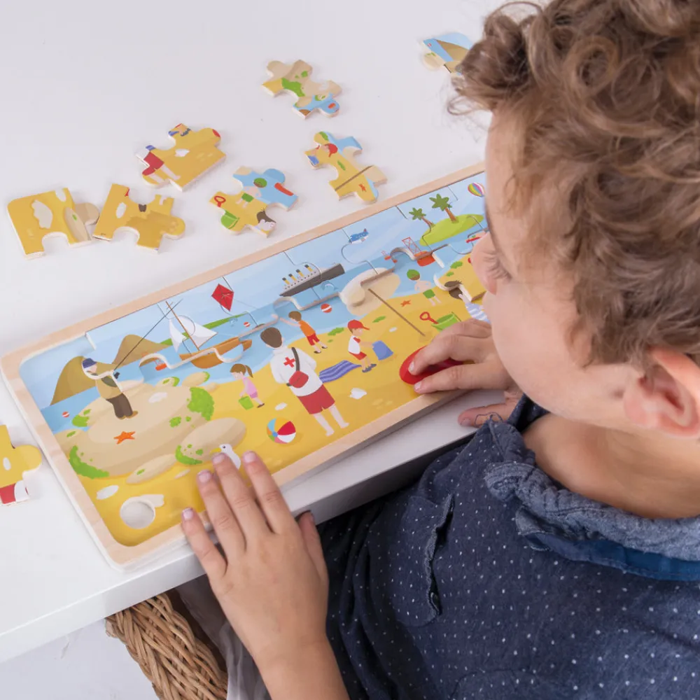 at_the_seaside_puzzle_3.webp Hot At The Seaside Puzzle Wooden Puzzles And Activity Toys | Children's Wooden Puzzles