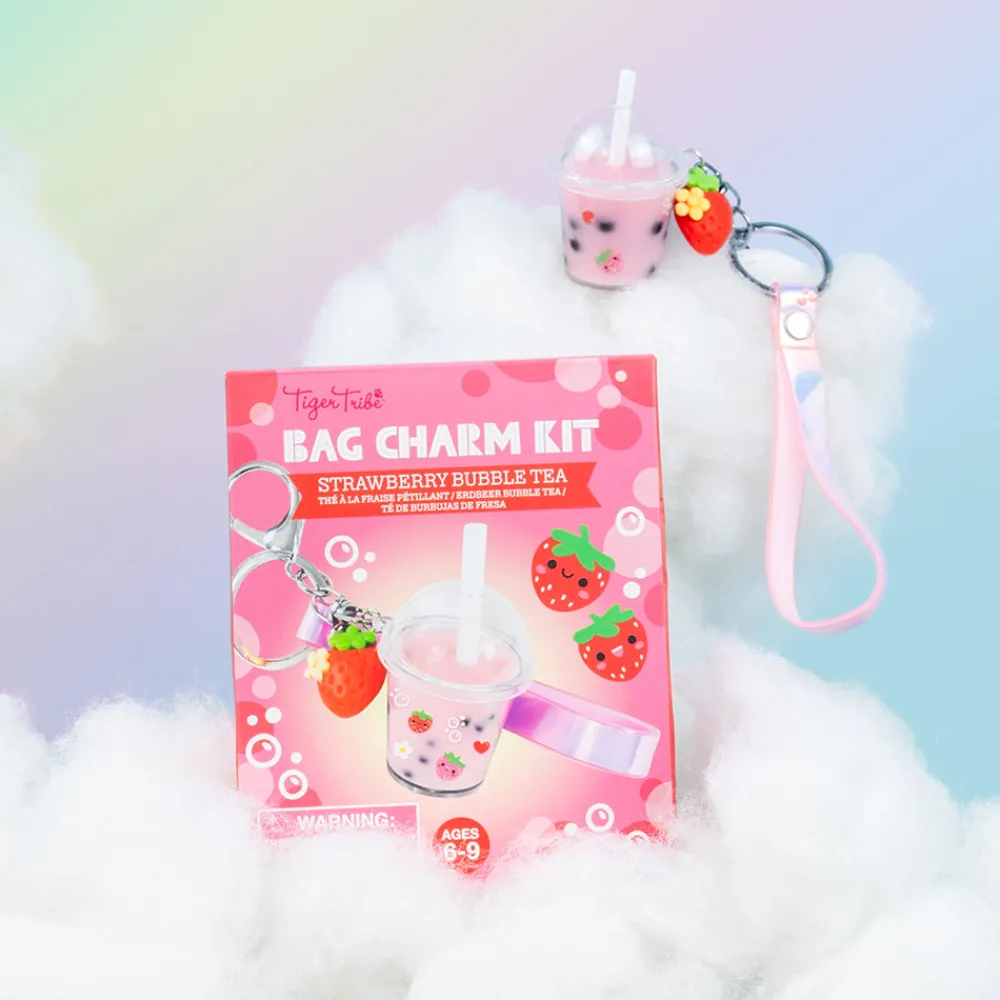 bag_charm_kit__strawberry_2.webp Fashion Bag Charm Kit – Strawberry Bubble Tea Kids Arts And Crafts Sets For Kids