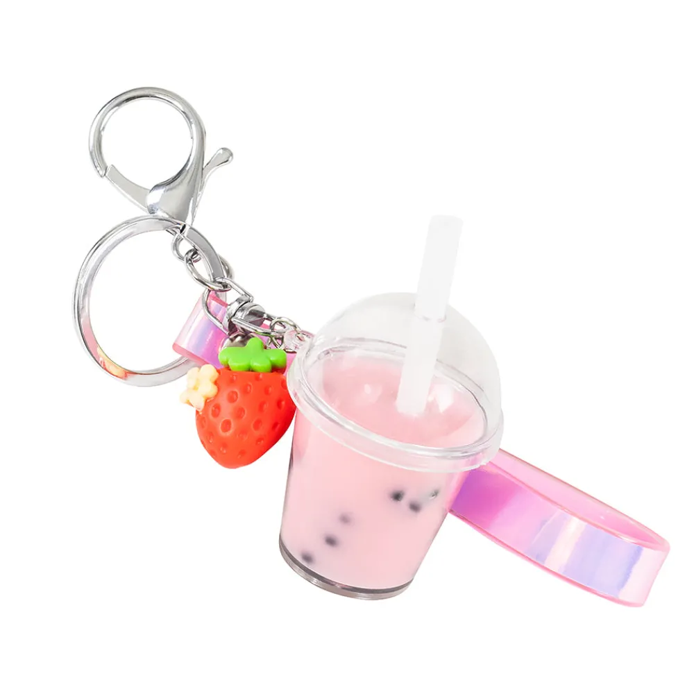 bag_charm_kit__strawberry_3.webp Fashion Bag Charm Kit – Strawberry Bubble Tea Kids Arts And Crafts Sets For Kids