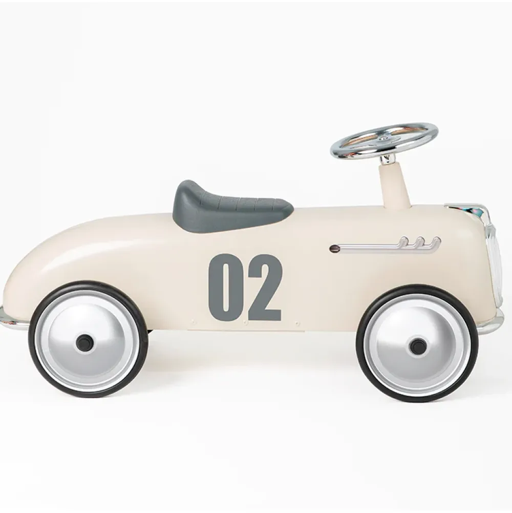 baghera_roadster_ivory_wh_2.webp Discount Roadster Ivory White Ride on Ride On Cars | Gifts For 3 Year Olds