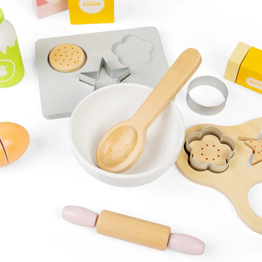 baking_cookies_2.webp Hot Baking Cookies Play Shop Cook And Share | Wooden Toy Food Sets