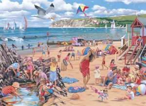 Sale Beach Break – BIG 500 Piece Jigsaw Puzzle Children's Wooden Puzzles