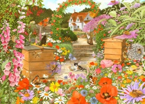 Best Bee Happy – 1000 Piece Jigsaw Puzzle Children's Wooden Puzzles