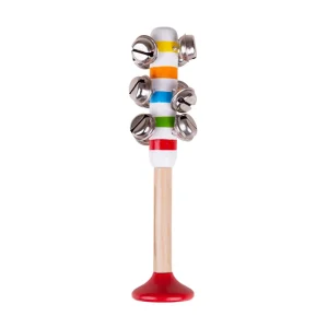 Fashion Bell Stick (Red) Traditional Wooden Toys | Gifts For 5 Yr Olds