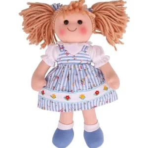 Fashion Bigjigs Christine Ragdoll – Medium Soft Rag Dolls | Soft Toys