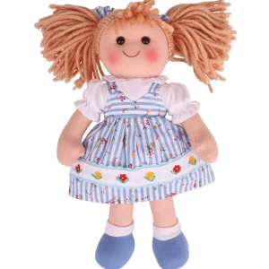 Fashion Bigjigs Christine Ragdoll – Medium Soft Rag Dolls | Soft Toys