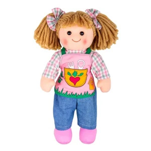 Hot Bigjigs Elsie Ragdoll – Medium Soft Rag Dolls | Soft Toys
