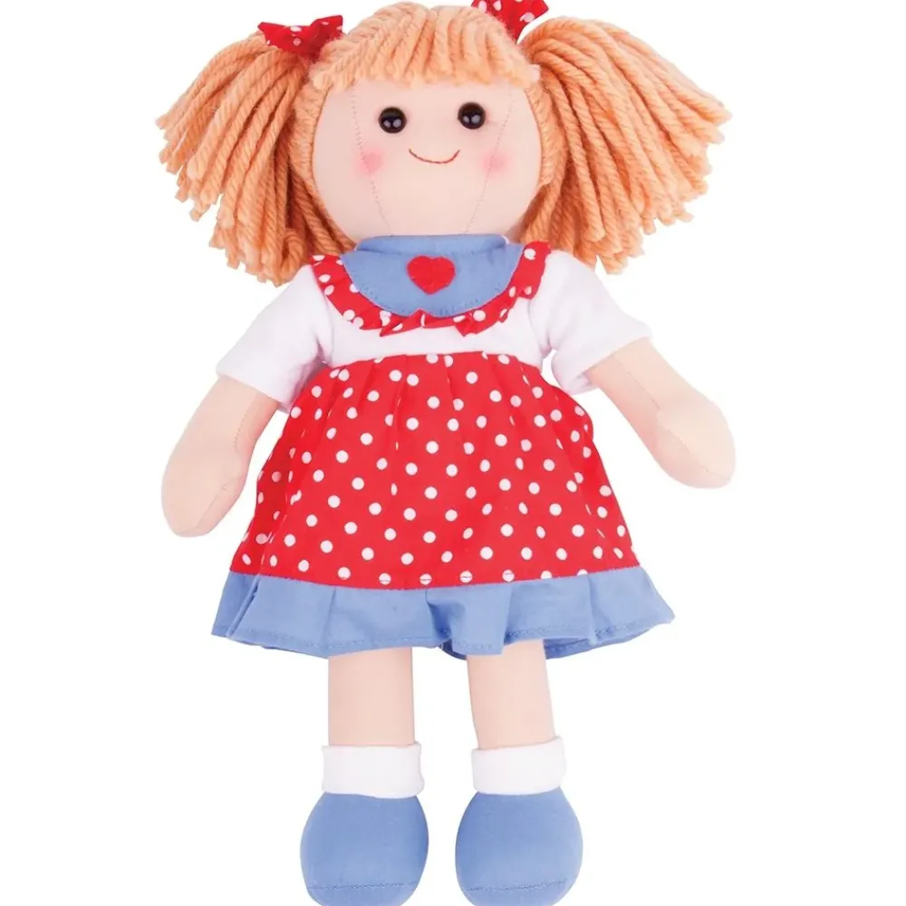 bigjigs_emily_doll__mediu_1.webp New Bigjigs Emily Doll – Medium Soft Rag Dolls | Soft Toys