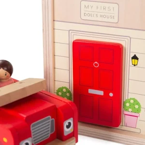 Discount Bigjigs Folding Dolls House Set Wooden Doll’s Houses | Activity Toys & Games