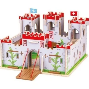 Best Bigjigs King George’s Castle Traditional Wooden Toys | Gifts For 3 Year Olds