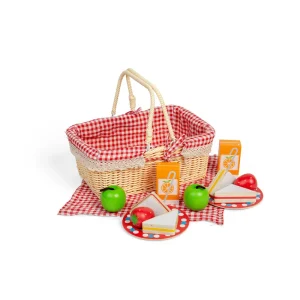 Online Bigjigs Picnic Basket Play Shop Cook And Share | Lifestyle & Vocations
