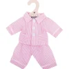 Hot Bigjigs Pink Pyjamas (for Size Medium Doll) Soft Rag Dolls