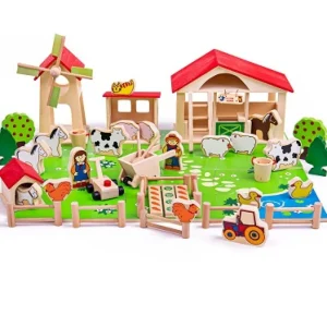 Best Bigjigs Play Farm Wooden Animal Toys | Wooden Farm Sets & Animal Toys