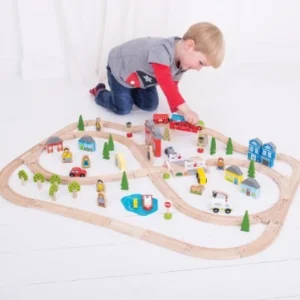 Best Bigjigs Town and Country Train Set Gifts For 3 Year Olds