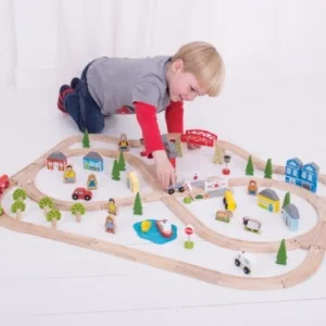 Best Bigjigs Town and Country Train Set Gifts For 3 Year Olds