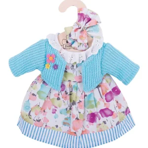 Online Bigjigs Turquoise Cardigan and Dress (for Size Medium Doll) Soft Rag Dolls