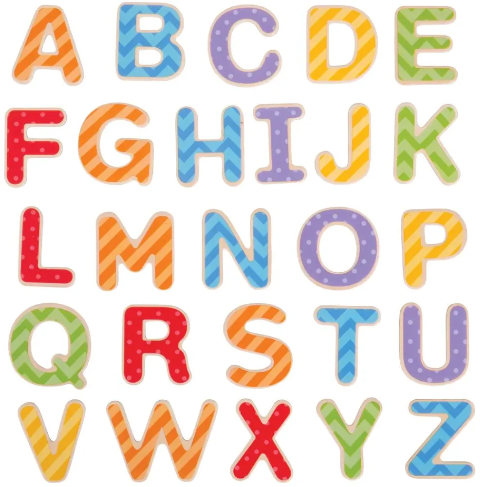 bigjigs_uppercase_magneti_0.webp Discount Bigjigs Uppercase Magnetic Letters Kids Kids Learning Numbers And Letter