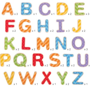 Discount Bigjigs Uppercase Magnetic Letters Kids Kids Learning Numbers And Letter