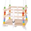 Best Bigjigs Wooden Garden Cradle Swing Outdoor Garden Toys