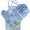 Discount Blue Chef’s Set Wooden Toy Food Sets