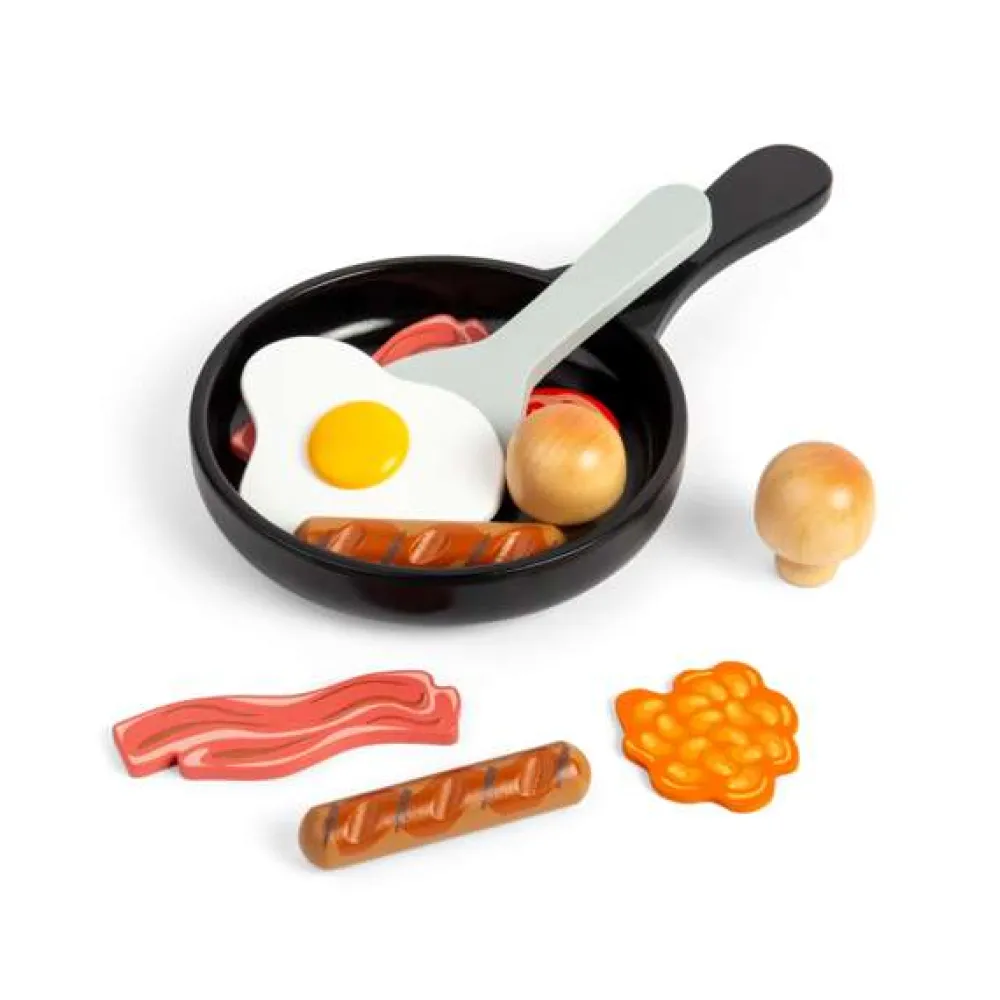 breakfast_fry_up_0.webp Outlet Breakfast Fry Up Wooden Toy Food Sets | Shopping Role Play