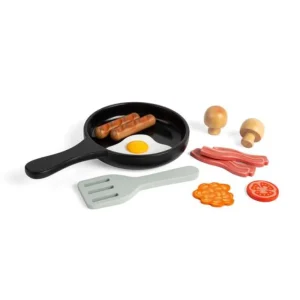 Outlet Breakfast Fry Up Wooden Toy Food Sets | Shopping Role Play