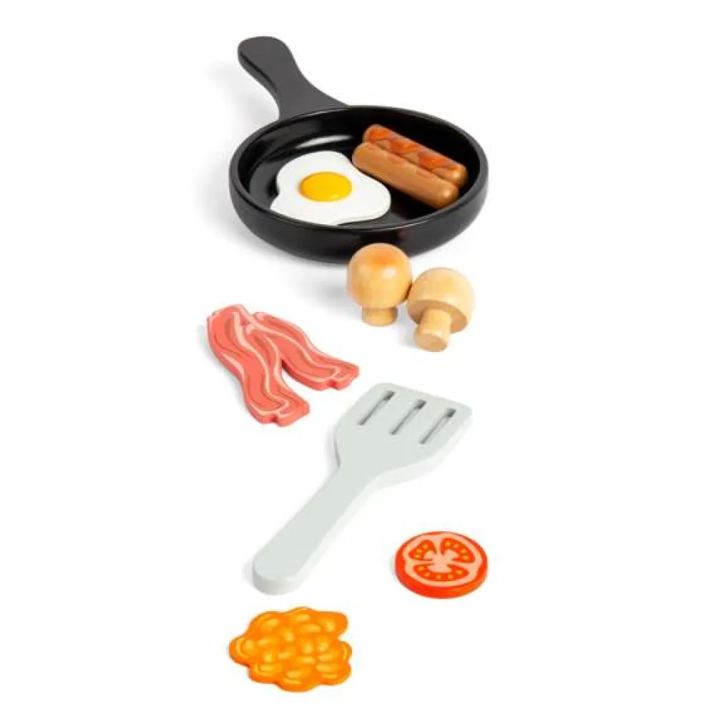 breakfast_fry_up_2.webp Outlet Breakfast Fry Up Wooden Toy Food Sets | Shopping Role Play