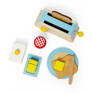 Online Breakfast Set Play Shop Cook And Share | Wooden Toy Food Sets